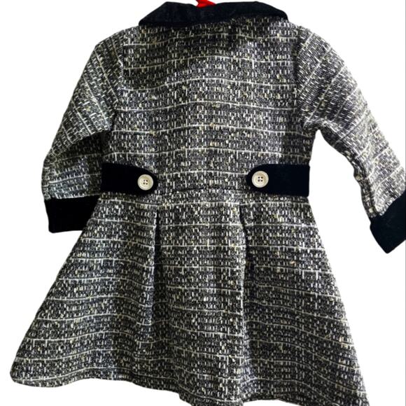 Blueberi Boulevard Tweed Pea Coat - Picture 3 of 4